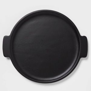Threshold Acacia Modern Serving Tray -Black
